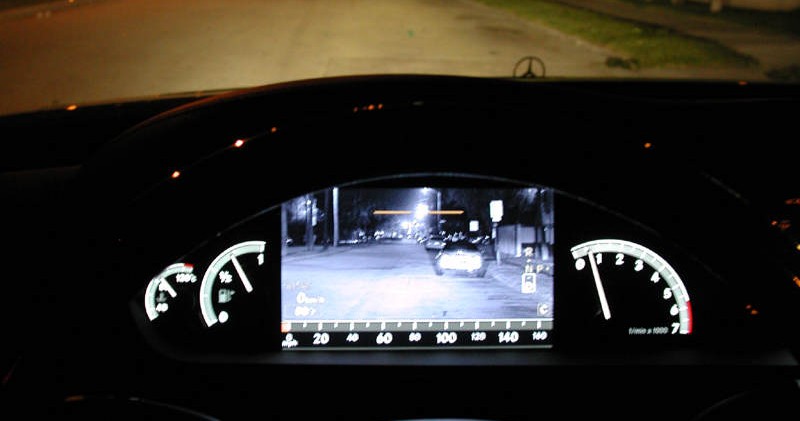 System Night Vision w Mercedesie S-klasy