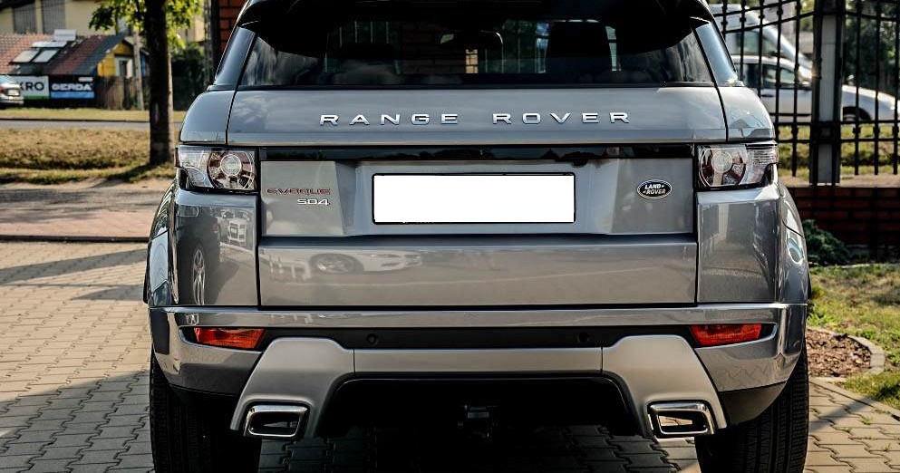 Tył Range Rover Evoque